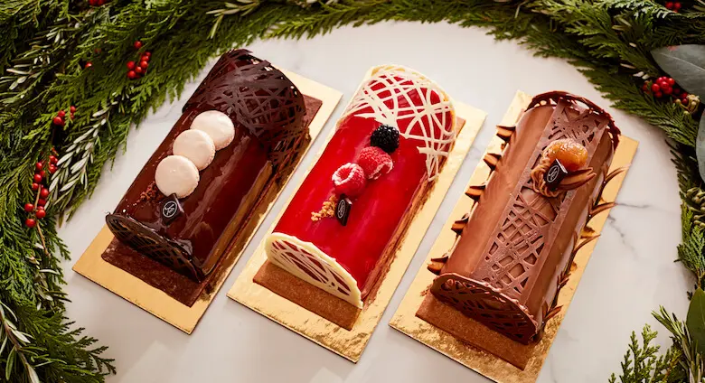 Lavande Patisserie - Christmas is just around the corner 🎄! Reminder that  preorders for our Bûche de Noël cake ends December 23. Thanks for the  support 💜 . . . #stay #safe #