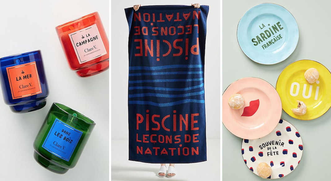 Stuck at Home? Clare V. for Anthropologie Brings France to You