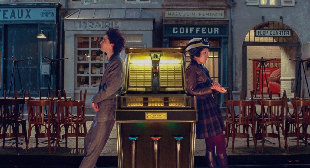 Movie still from The French Dispatch