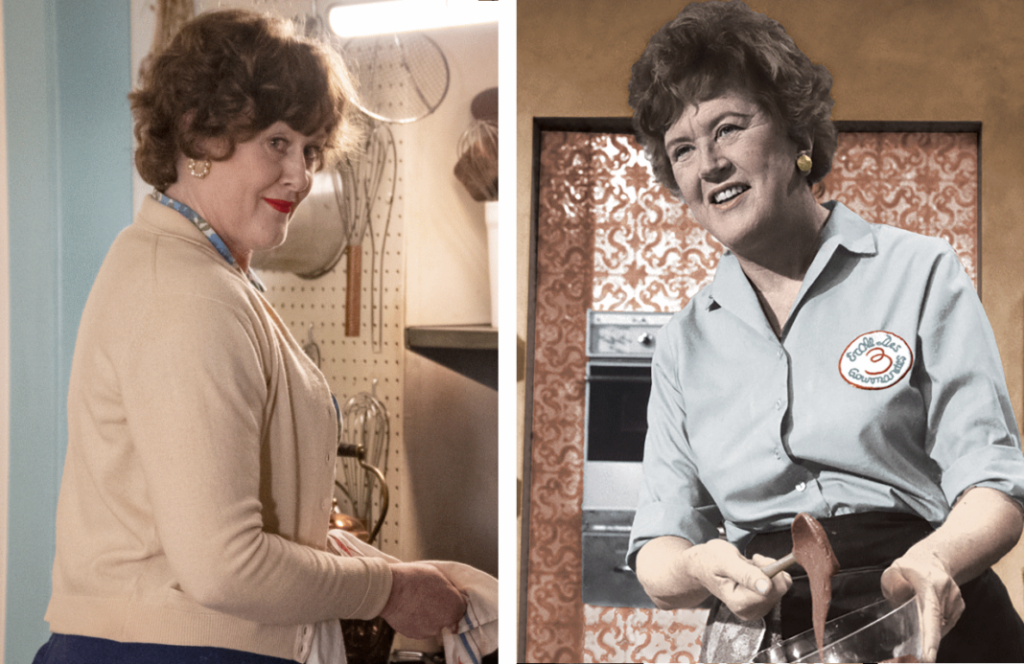 A group of people standing in a room