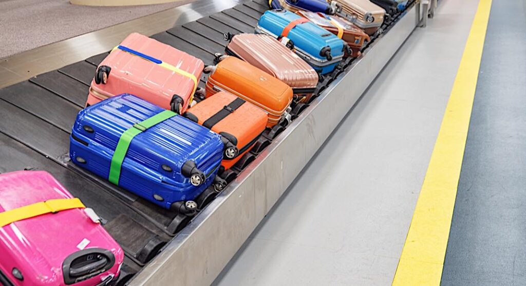 A group of luggage sitting on top of a car