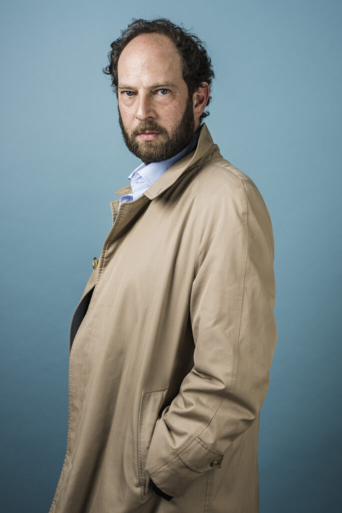 A man looking at the camera