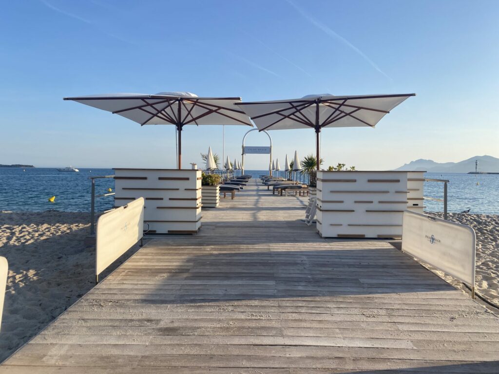 Cannes beachfront