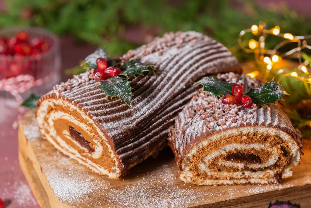 The Best Bûche de Noël Christmas Cake in San Francisco