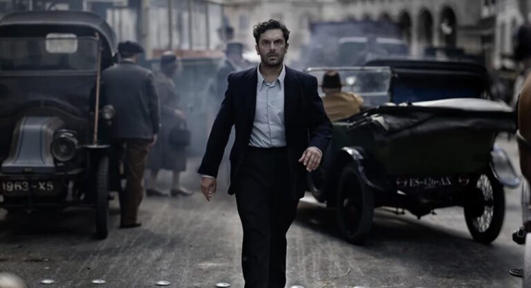 Film still of Pio Marmaï in 'The Electric Kiss.'