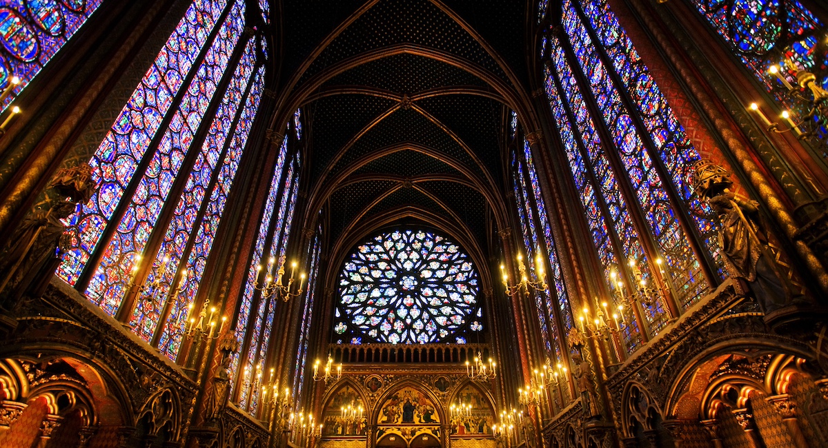 Things to do in Paris at night: attend a concert at Saint Chapelle in Paris.