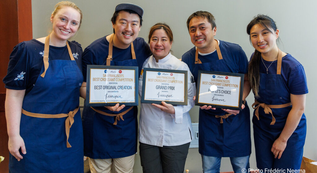 Winners of the Best Croissant competition