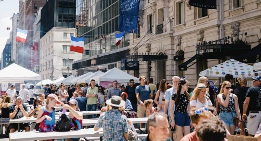 Street fair in NYC