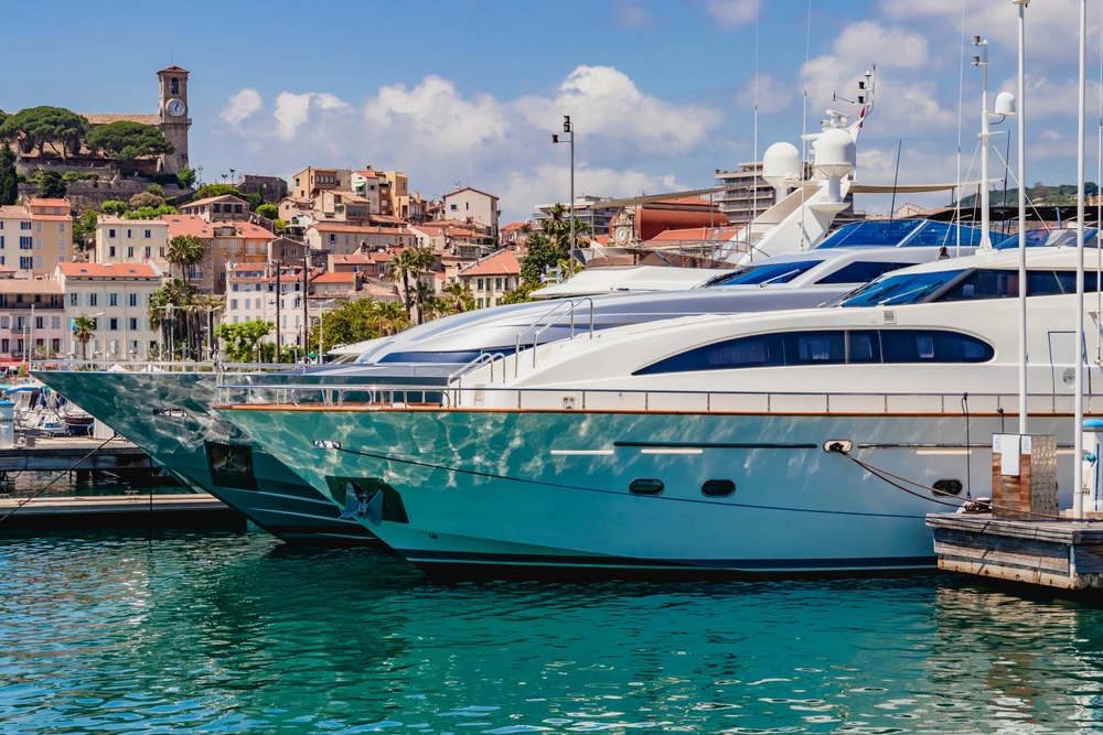 yacht in cannes