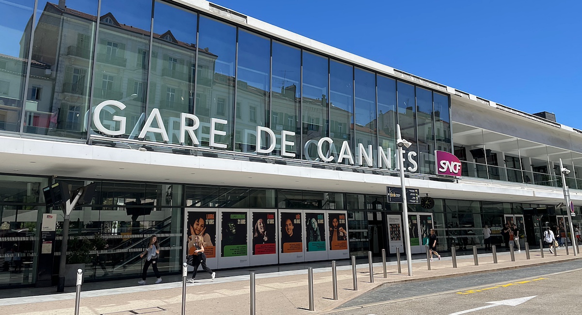 Cannes train station