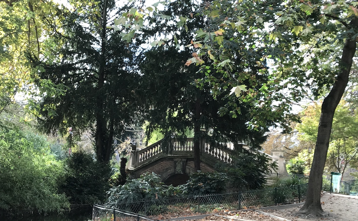 Parc Monceau in the 17th arrondissement of Paris