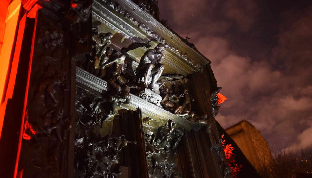 Rodin's Gates of Hell sculpture