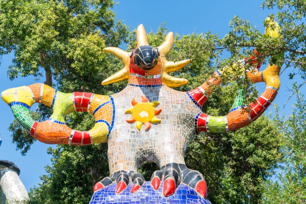 Niki de Saint Phalle Tarot Garden Sun