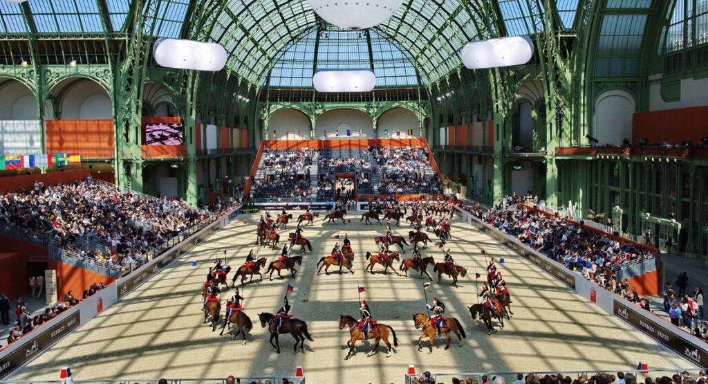 Saut d'Hermès in The Grand Palais.