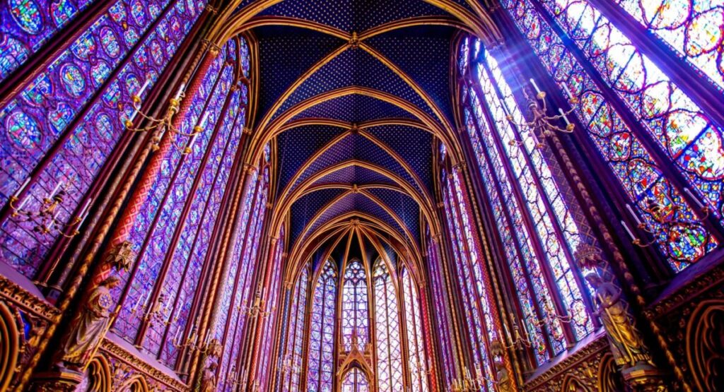 Sainte-Chapelle in Paris.