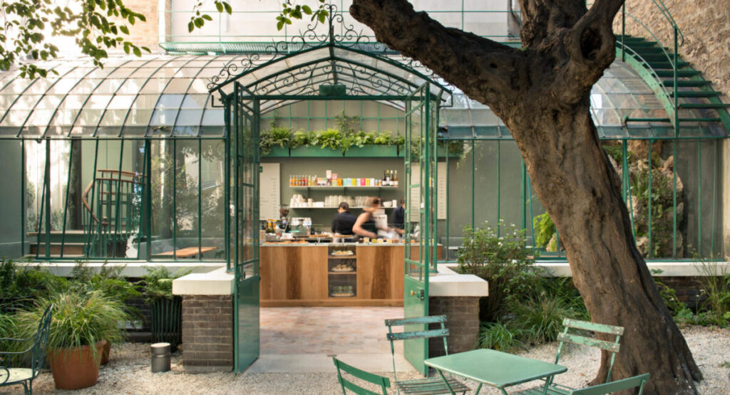 Musée de la vie romantique in Paris. 