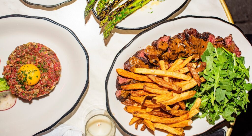 French Dinner or French Bistro feast.