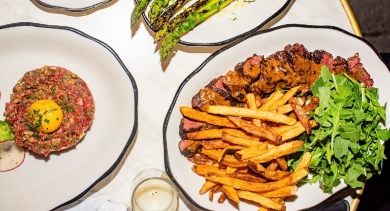 French Dinner or French Bistro feast.