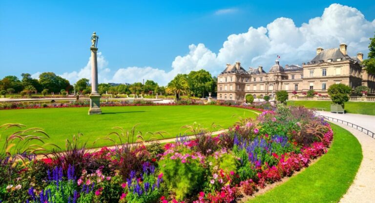 Parisian gardens in May