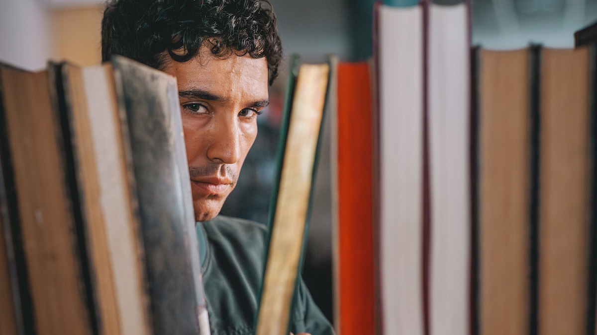 Adam Bessa as Hamid in 'Ghost Trail.'