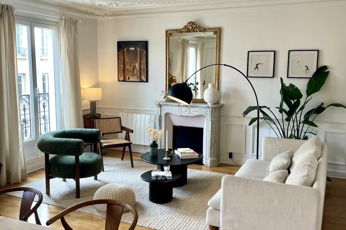 Interior Paris apartment