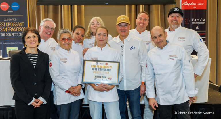 The jury and winners of the San Francisco Best Croissant 2025 competition