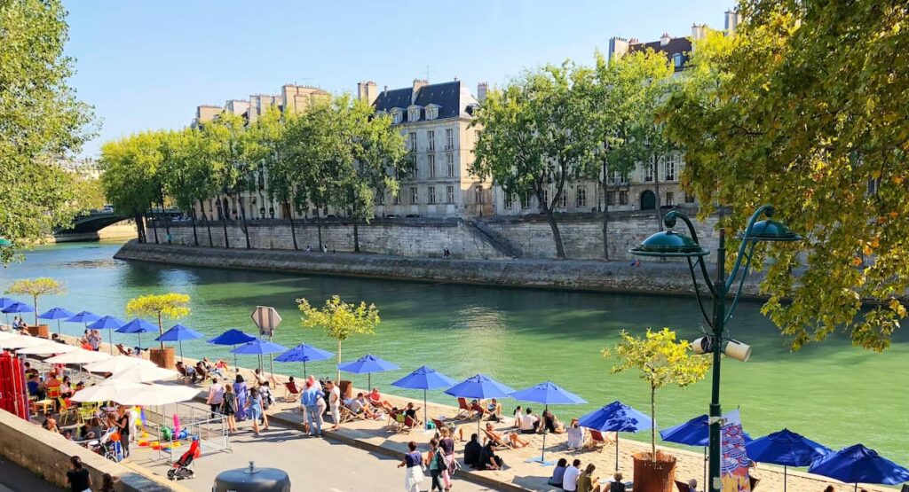 Seine River in August