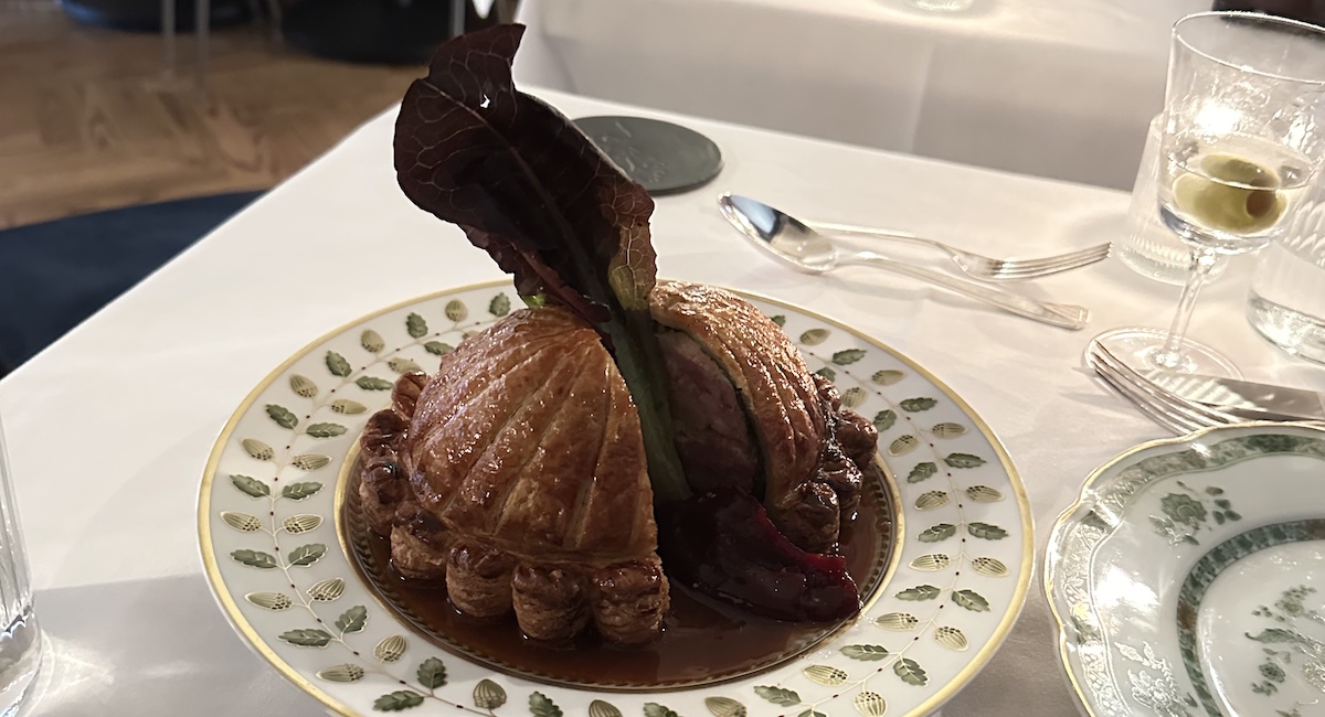 Terre & Mer Pithivier at Le Chêne