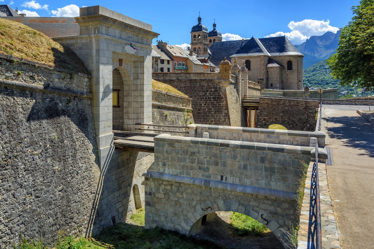 The City Walls of the Old Town of Briancon, built by Vauban, are Unesco World Culture Heritage site. Briancon is the highest city in France.
