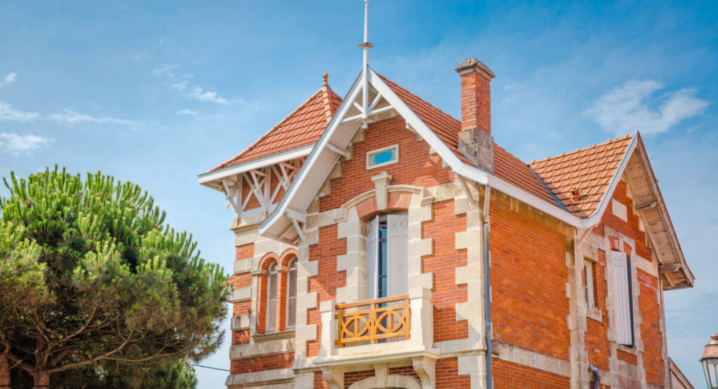 A villa in Soulac-Sur-Mer.