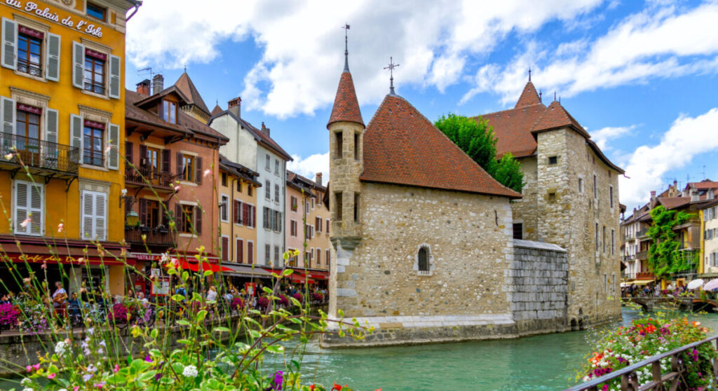 Palais de l'Isle in Annecy's Old Town.