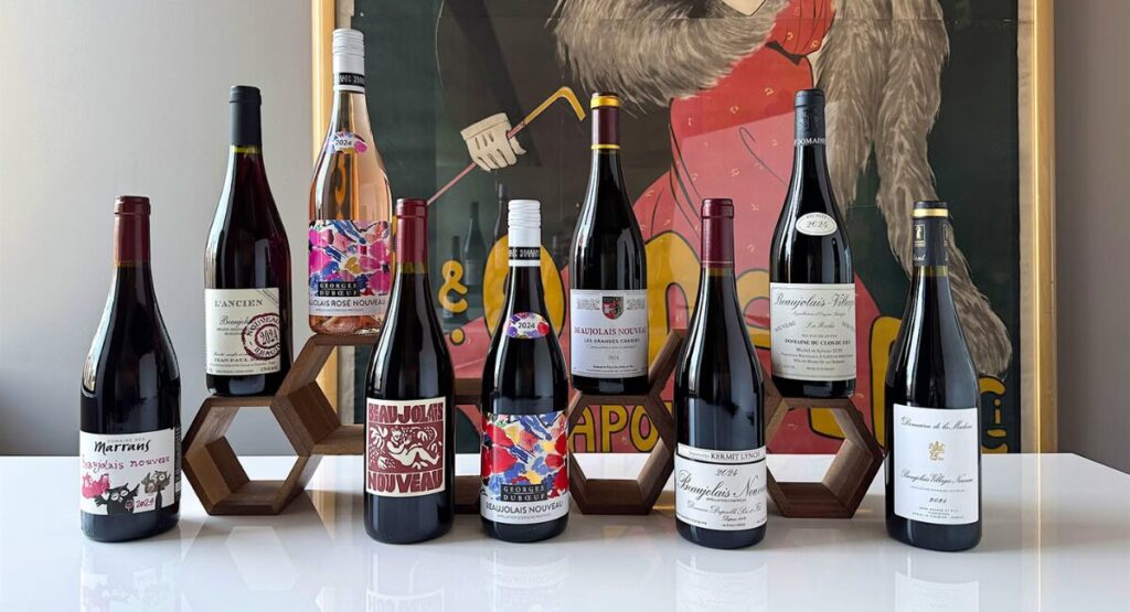 A Beaujolais Nouveau selection 2024/Credit: Wine Spectator