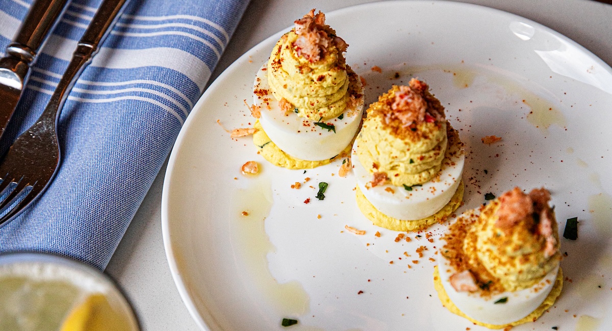 deviled eggs