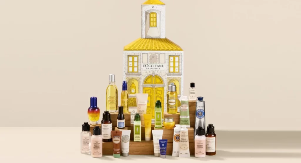 L'Occitane en Provence Advent Calendar.