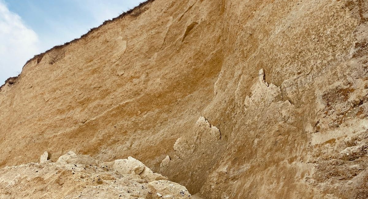 Cliffside in Sangatte