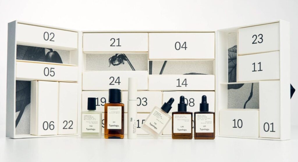 Typology Advent calendar.