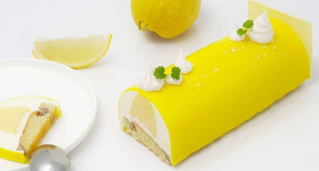 Citrus bûche de noel. 