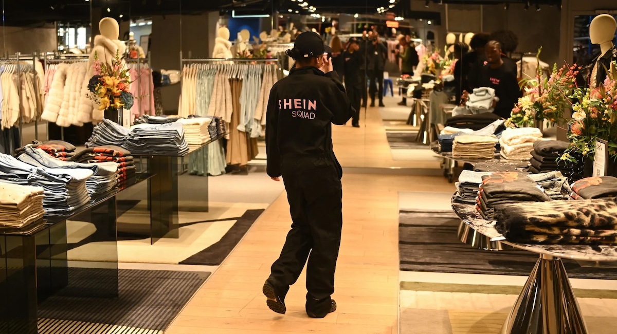 SHEIN employee at BHV Paris