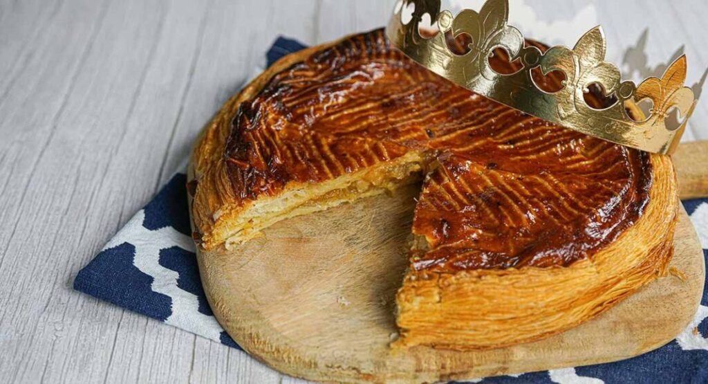 Fresh Baguette galette des rois.