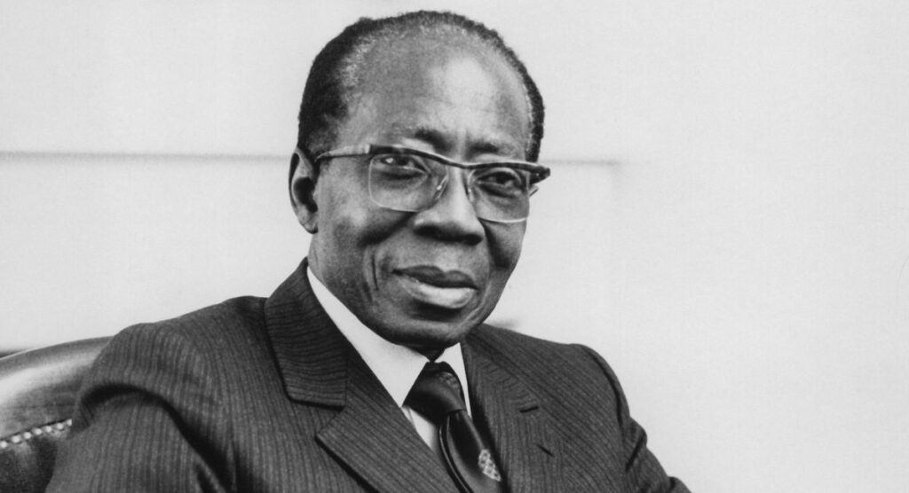 Léopold Sédar Senghor.