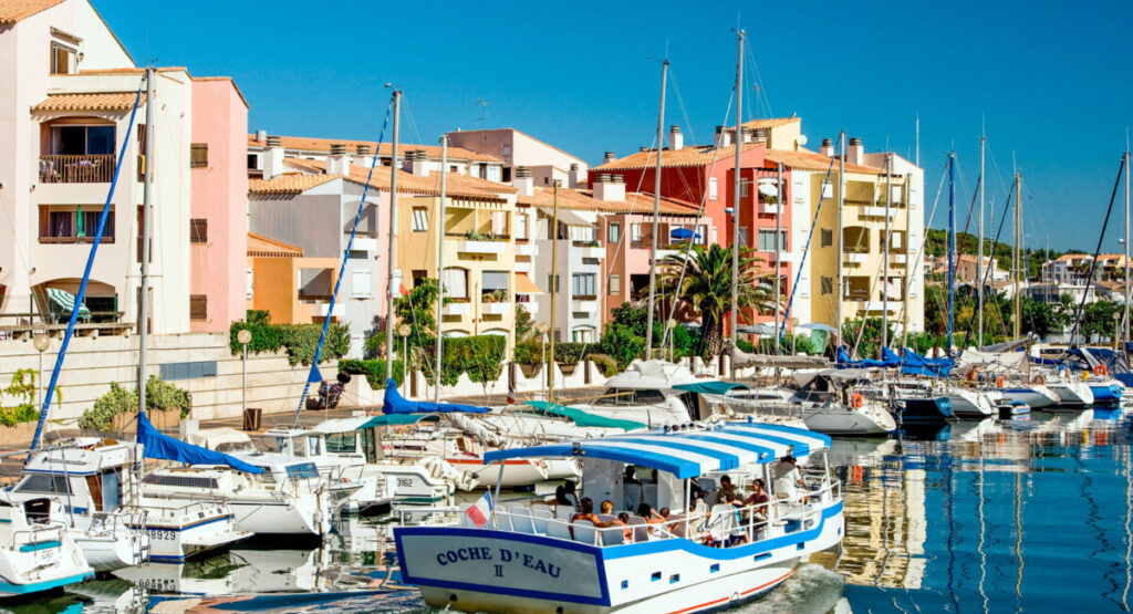 Cap d'Agde port.