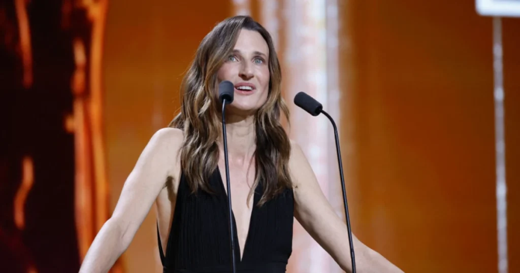 Camille Cottin at Césars awards.