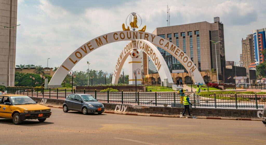 City center of Yaoundé.
