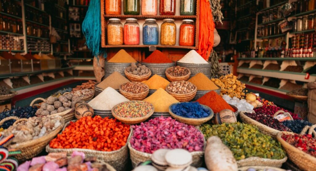 Market Place in Morocco.