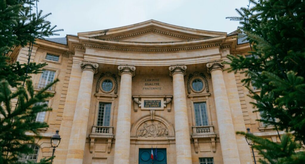 Law university in Paris.