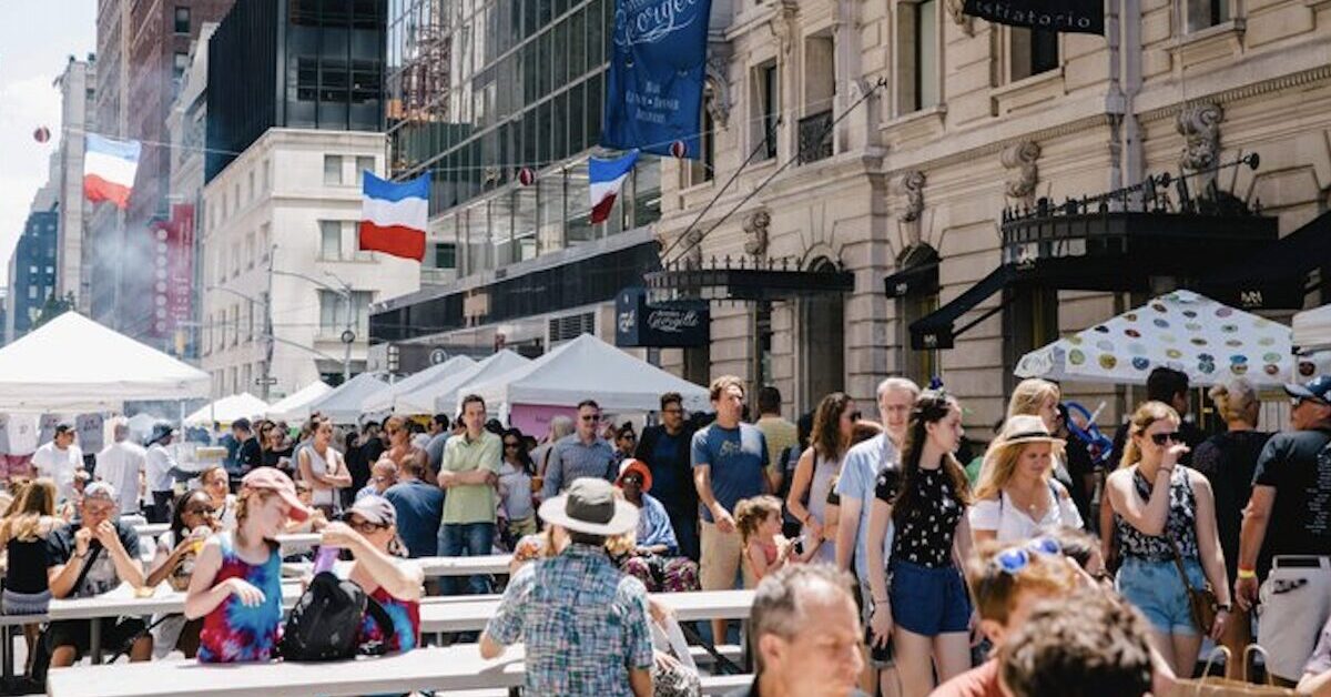 Street fair in NYC
