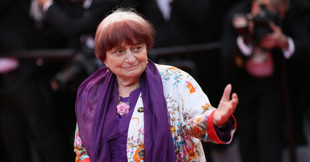 The filmmaker Agnès Varda.