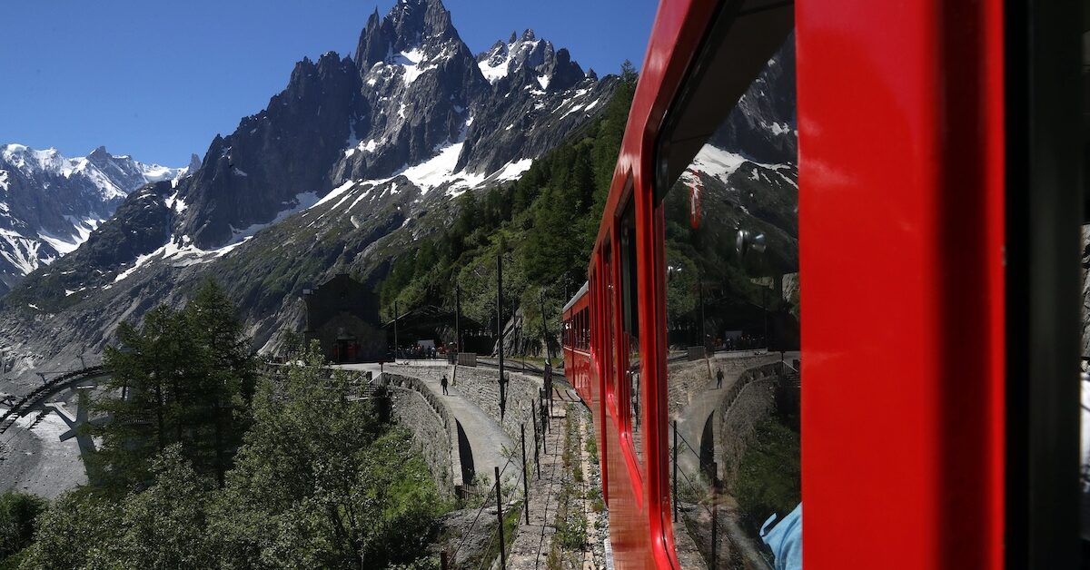 French Alps.