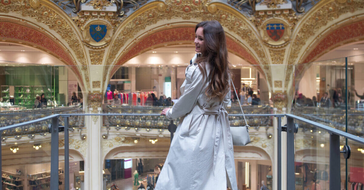 parisian girl shopping cover