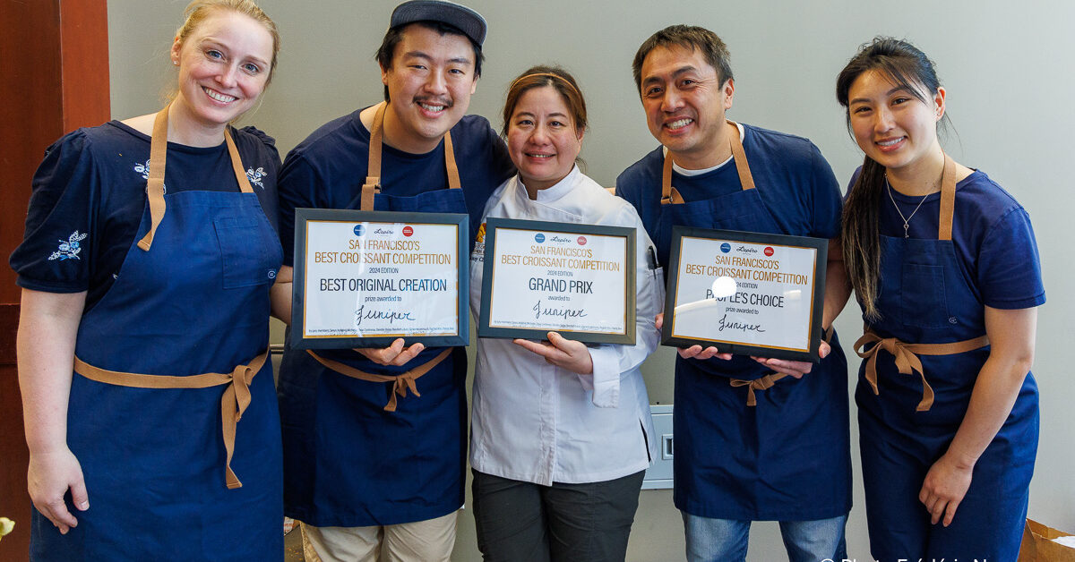 Winners of the Best Croissant competition